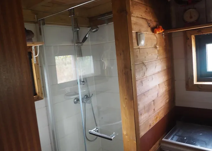 Tiny House In Bubble Of Nature Kemping Estevais